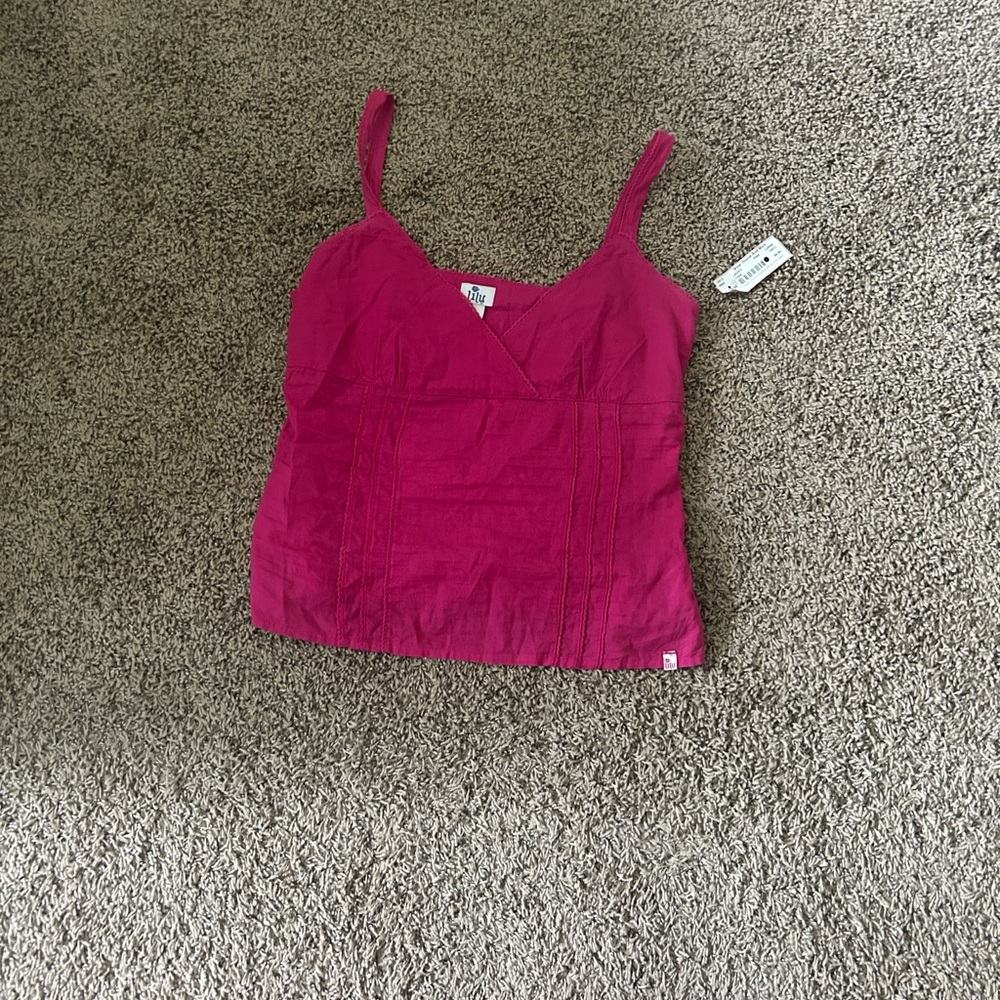 Lilu Fuchsia Camisole Top